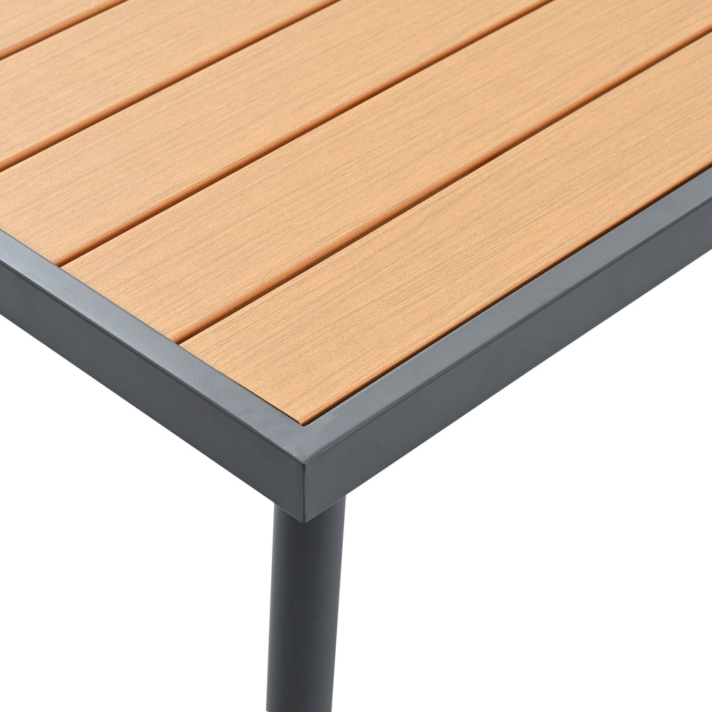 Sora – Salon de Jardin d'Angle avec Table à Manger – 4 Places