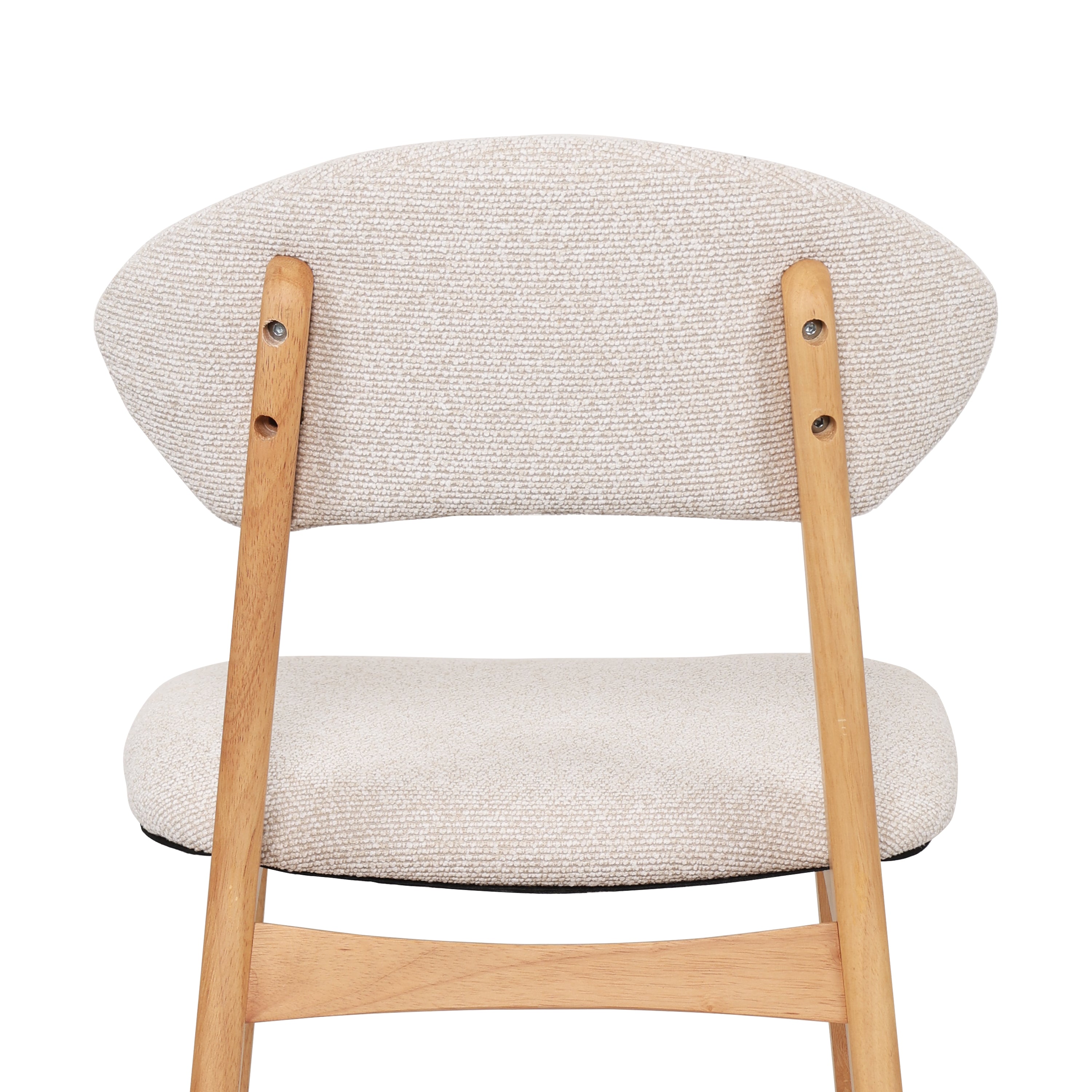 Chaise salle à manger beige – lot de 2