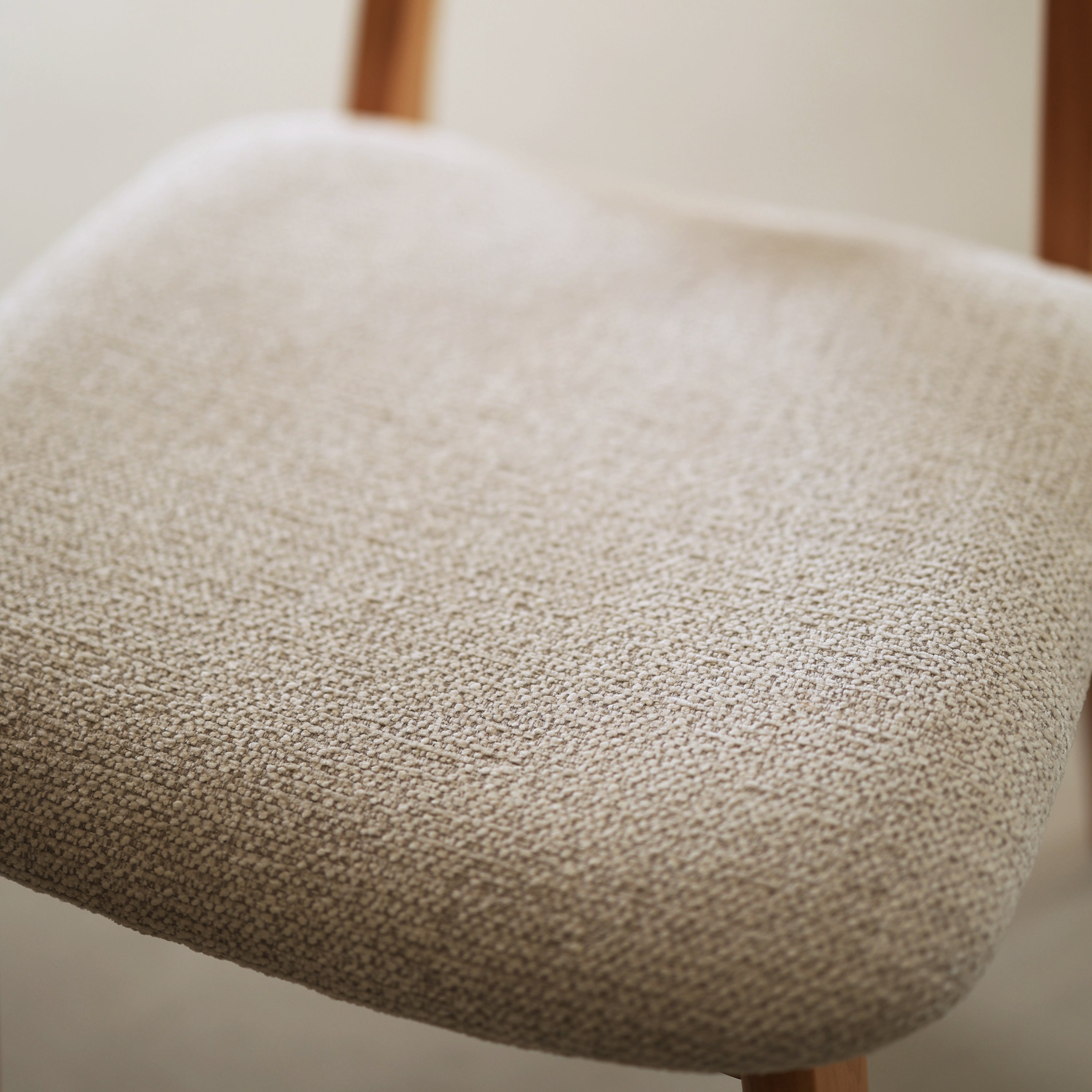 Chaise salle à manger beige – lot de 2