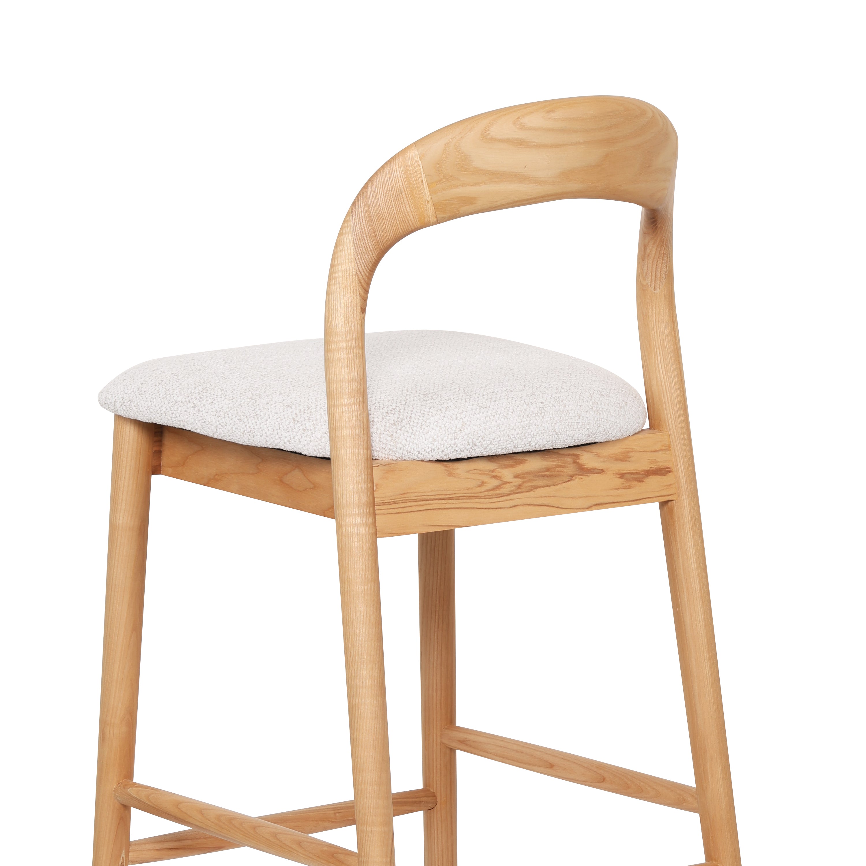 Tabouret de bar en bois massif