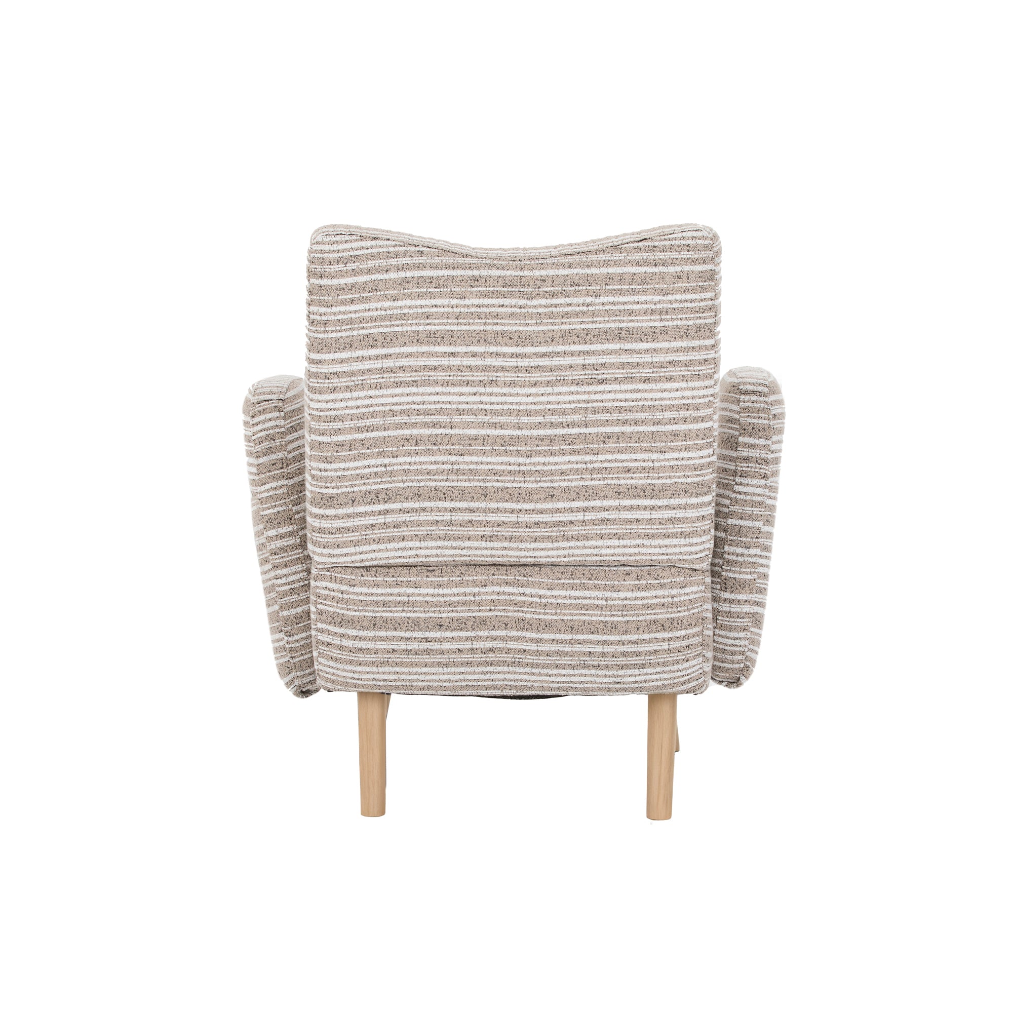 Fauteuil en tissu bouclé