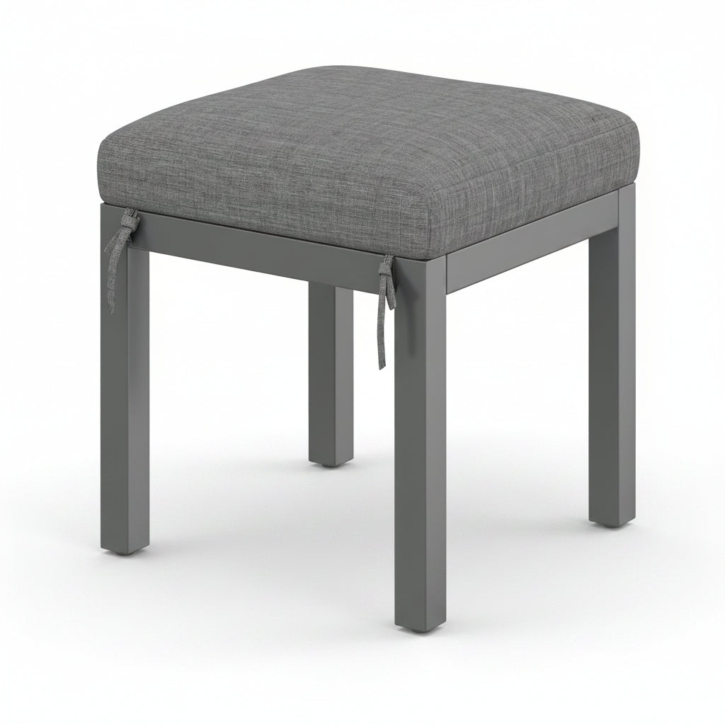 Vetra – Ensemble Salon de Jardin Modulable avec Table Repas & Poufs – 6 Places
