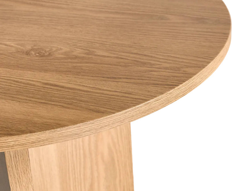 Sora – Table à Manger Ovale Extensible 6–8 Personnes en Chêne