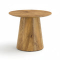 Arvo – Table d'Appoint Organique Bois Naturel