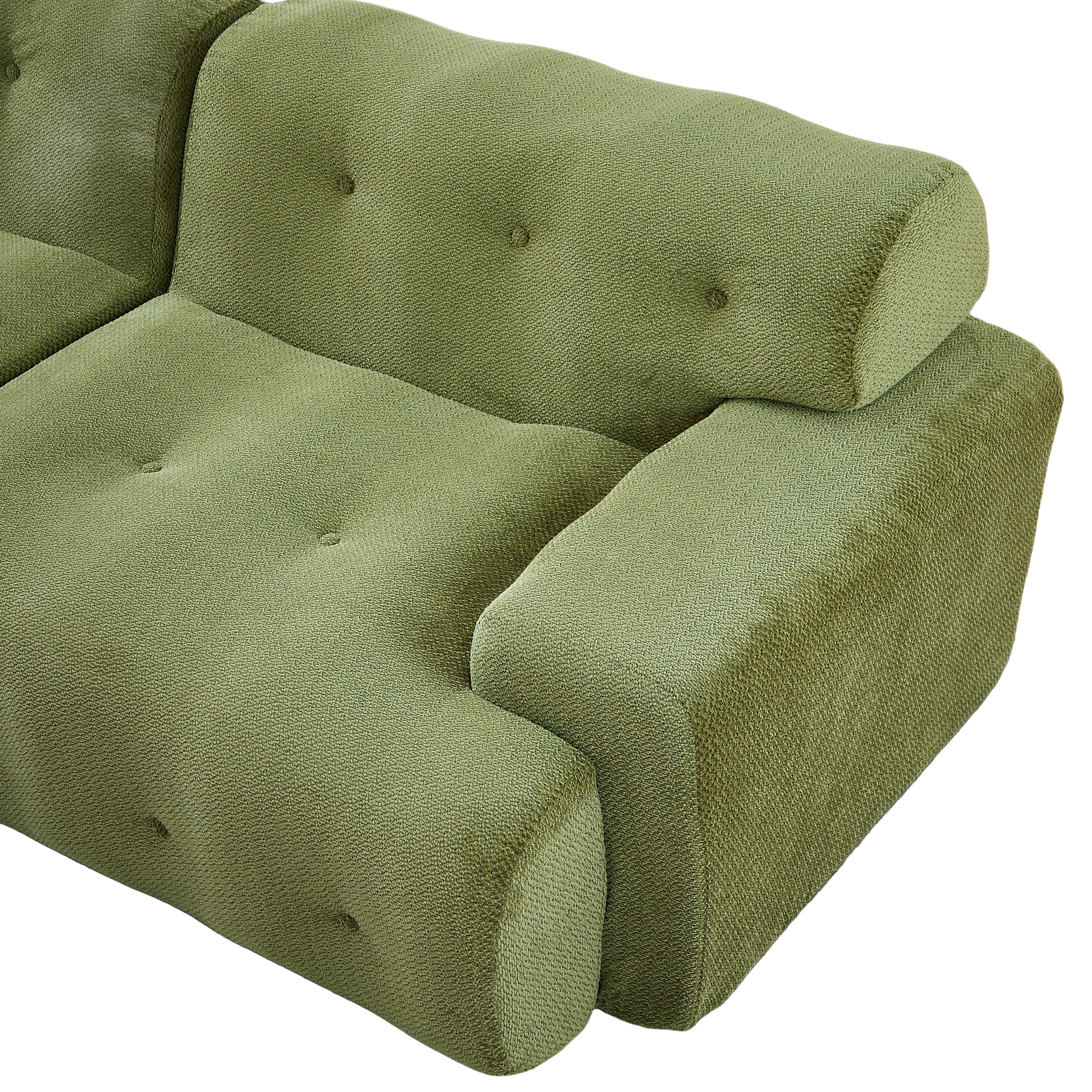 Arvo – Canapé Cloud Organique en Chenille – 2 Places